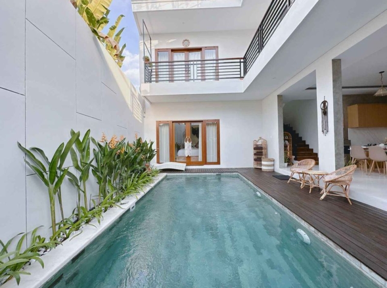 3 bedroom villa for rent monthly in canggu bali