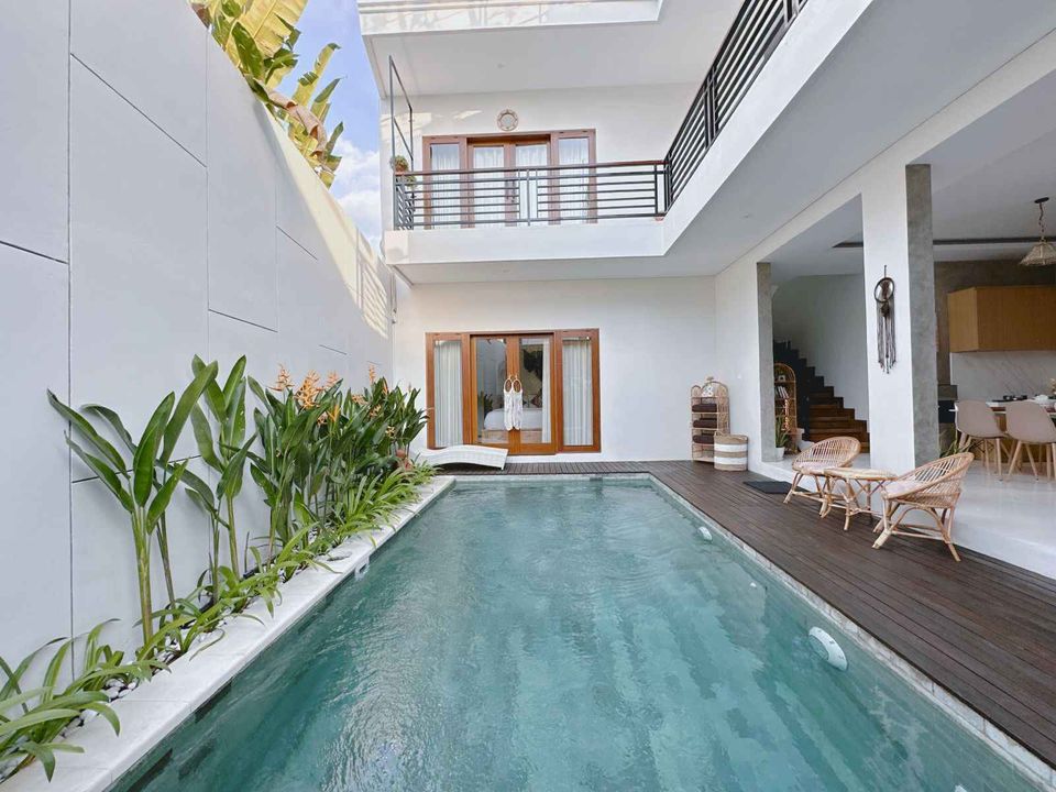 3 bedroom villa for rent monthly in canggu bali